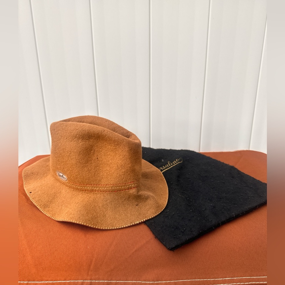 Vintage Borsalino hat fur felt water repellent